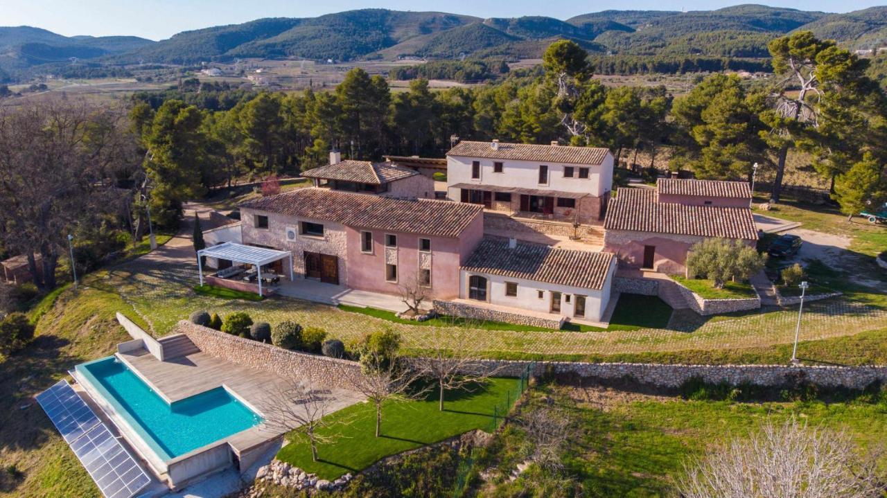 Casa Rural Masia Les Apieres El Pla de Manlleu Exteriér fotografie