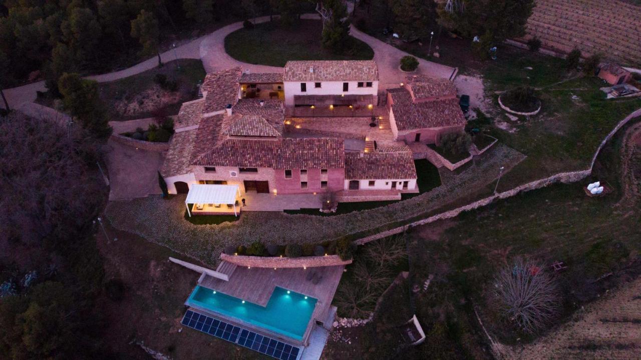Casa Rural Masia Les Apieres El Pla de Manlleu Exteriér fotografie