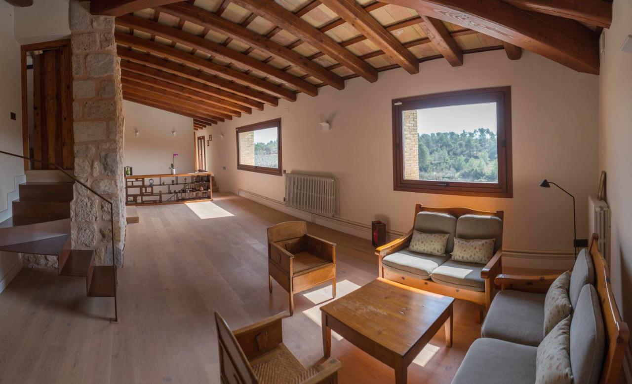 Casa Rural Masia Les Apieres El Pla de Manlleu Exteriér fotografie