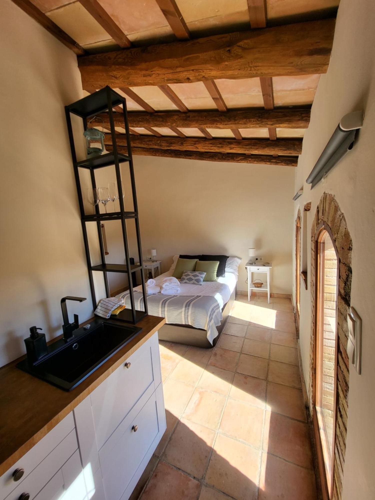 Casa Rural Masia Les Apieres El Pla de Manlleu Exteriér fotografie
