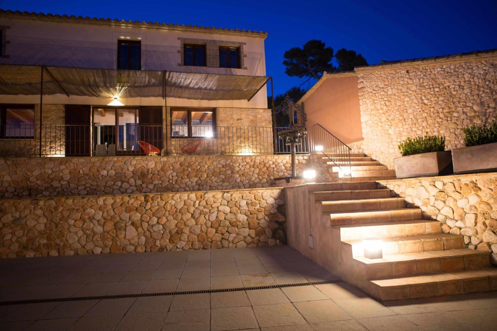 Casa Rural Masia Les Apieres El Pla de Manlleu Exteriér fotografie
