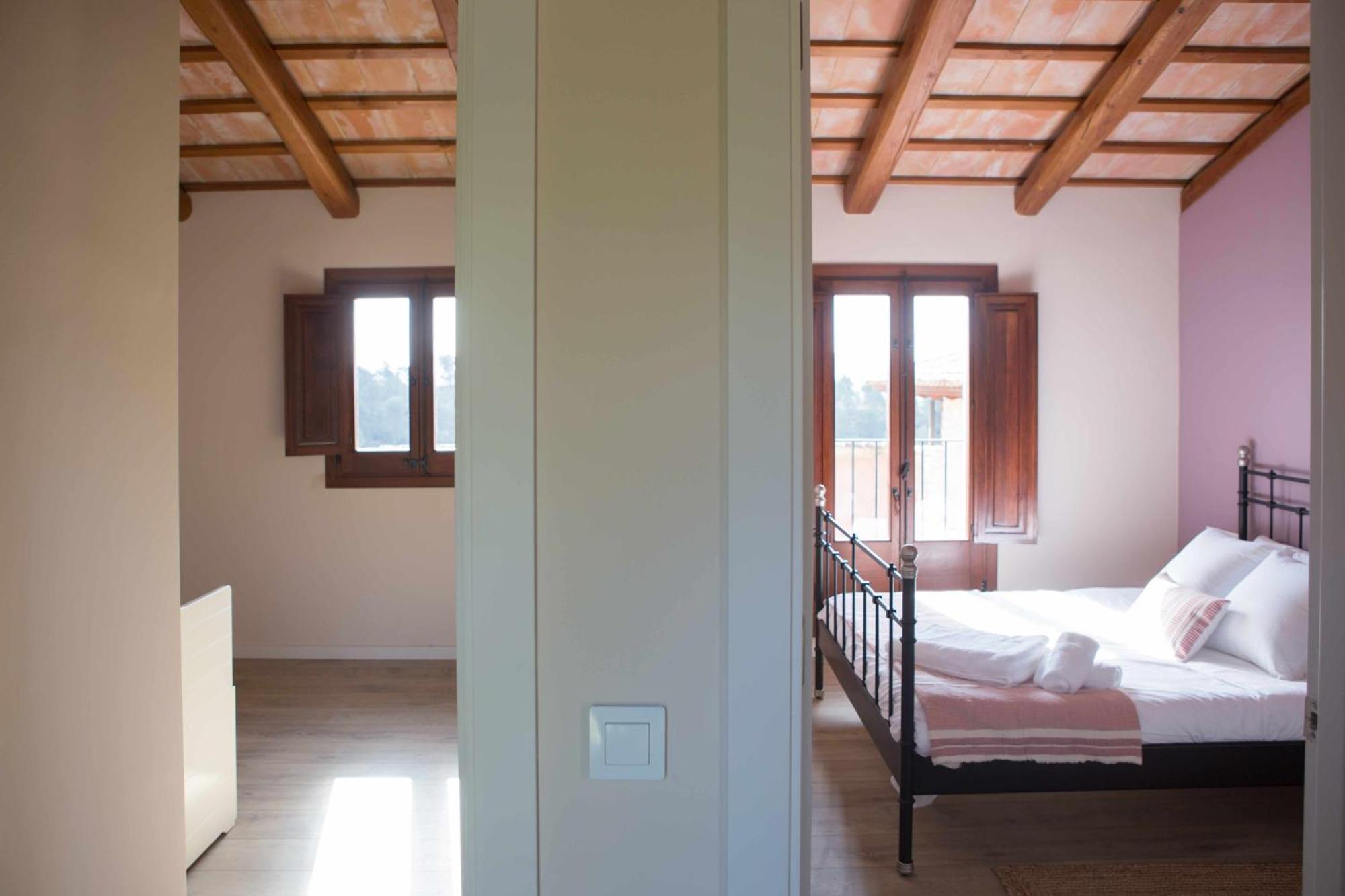 Casa Rural Masia Les Apieres El Pla de Manlleu Exteriér fotografie